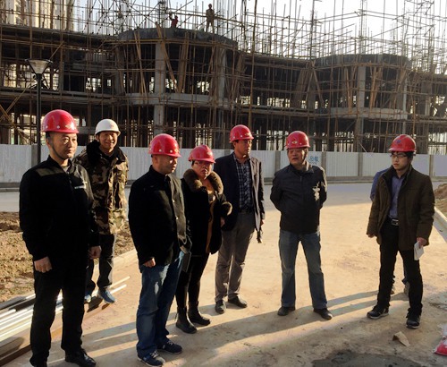 大秦置業(yè)公司神南華府二期交房初驗在行動