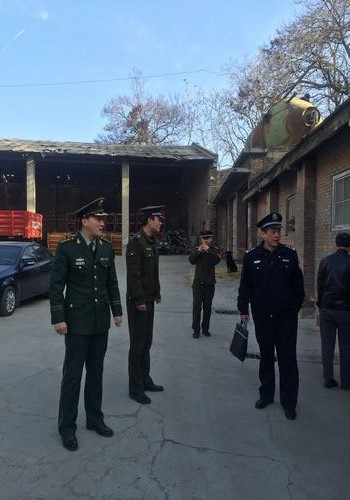 銅川市建樂分局到設(shè)備租賃中心進(jìn)行消防安全檢查