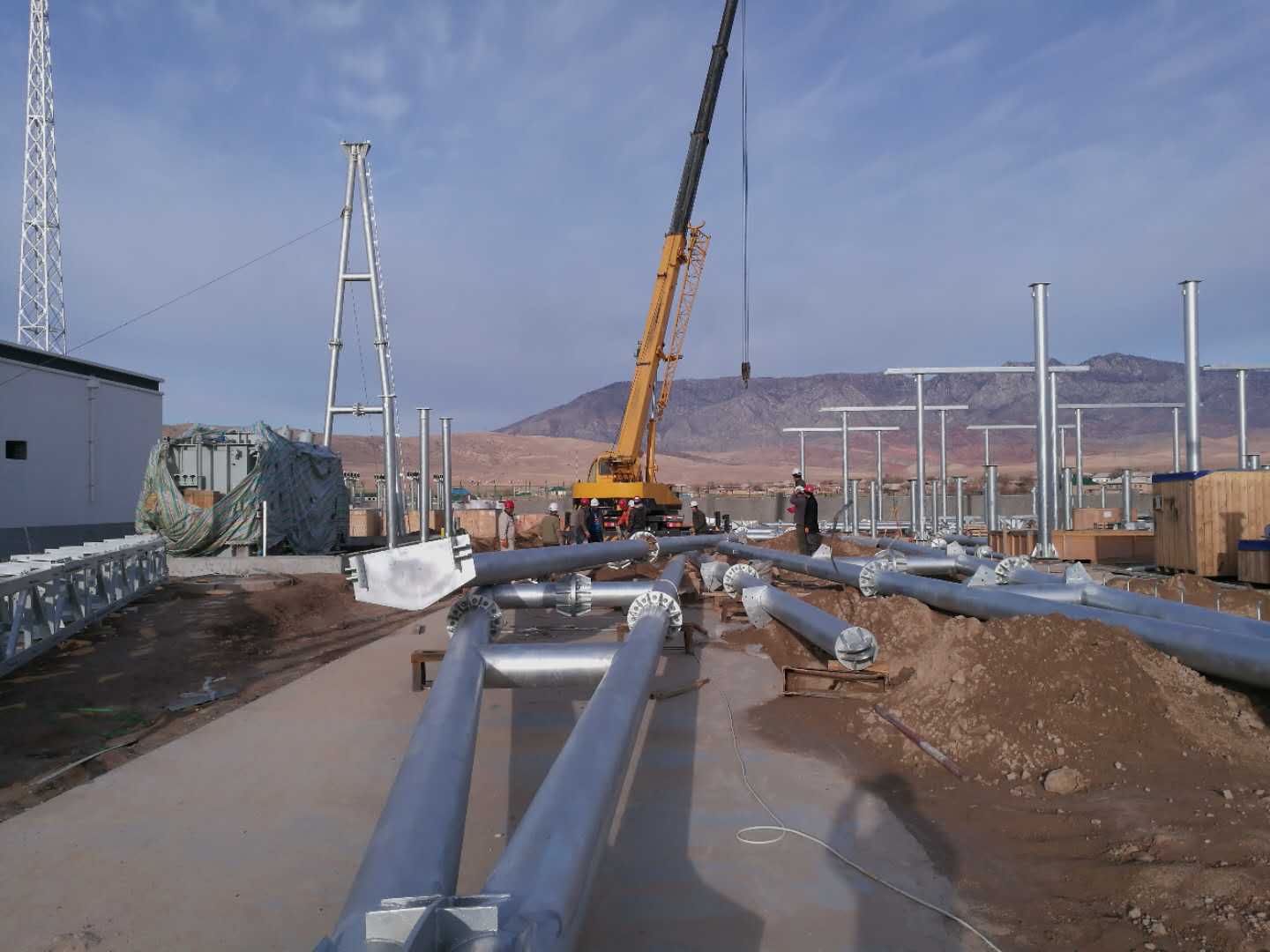 中亞公司：春節(jié)期間堅(jiān)守一線趕工期