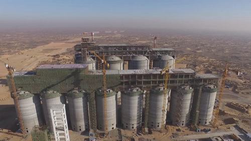 澄合分公司小保當(dāng)煤倉滑模施工側(cè)記