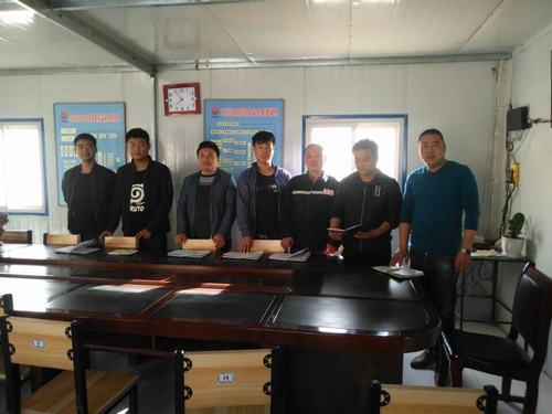 礦建二公司車(chē)村項(xiàng)目部曬出學(xué)習(xí)筆記來(lái)