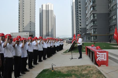 陜煤建設韓城分公司2018年“安全生產(chǎn)月”活動全面打響