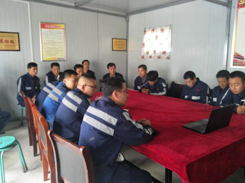 陜煤建設(shè)洗選煤運營公司安裝第二項目部開展“生命至上、安全發(fā)展”安全猜謎活動