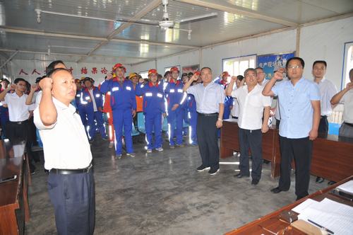 陜煤建設(shè)掘進公司：打造“掘進鐵軍”誓師會定目標 鼓士氣 提信心