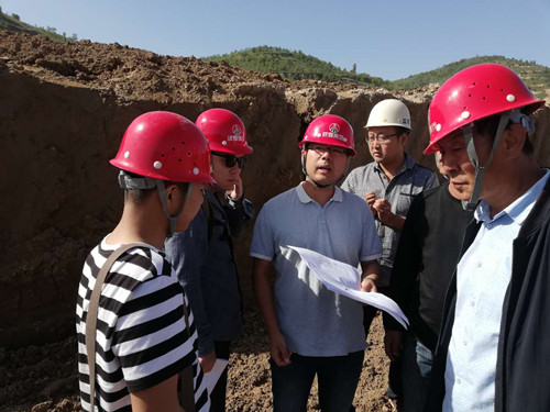 陜煤建設(shè)天工公司土建三部清澗北國(guó)棗業(yè)紅棗深加工項(xiàng)目基槽驗(yàn)收順利通過(guò)