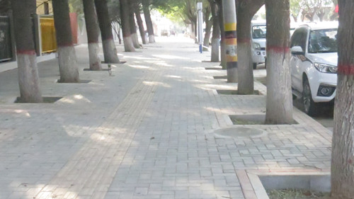 陜煤建設天工公司土建八部緊抓大慶路提升亮化工程 為蒲白成立六十周年獻禮