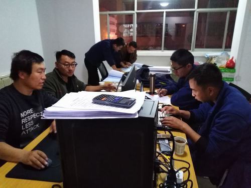 靖神鐵路項目指揮部平凡的一夜