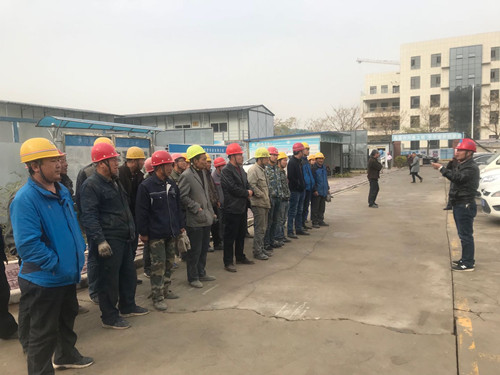 陜煤建設(shè)天工公司土建十五部時刻嚴把安全質(zhì)量關(guān)