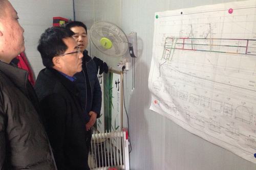 王明智深入陜煤建設(shè)礦建二公司冶坪項目部檢查指導(dǎo)工作