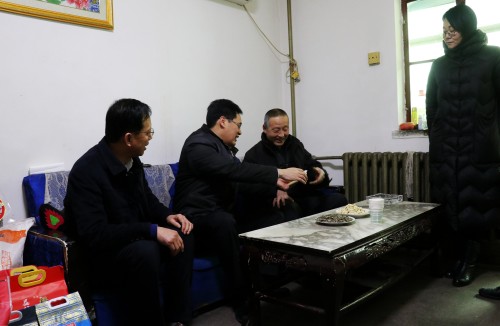 司正林走訪慰問(wèn)澄合分公司困難職工