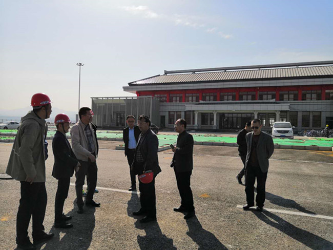 銅川市交通運(yùn)輸局總工程師深入川耀PPP項目檢查指導(dǎo)工作