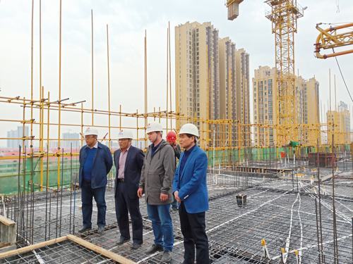 王明智深入渭南二院安置房、法檢兩院項目工地檢查指導(dǎo)工作