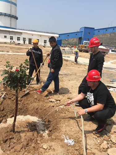 陜煤建設(shè)天工公司各項(xiàng)目部“五一”大干忙