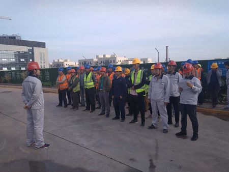 陜煤建設(shè)天工公司十五項(xiàng)目部“安全生產(chǎn)月”活動(dòng)氛圍濃