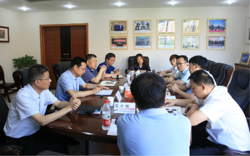 中鐵一局集團(tuán)與陜煤建設(shè)商討項(xiàng)目合作