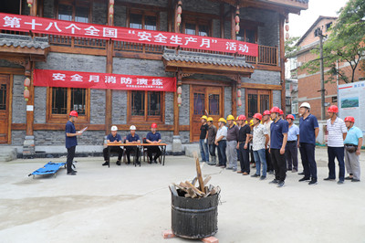 陜煤建設(shè)漢中分公司應急演練扎實有效不走過場