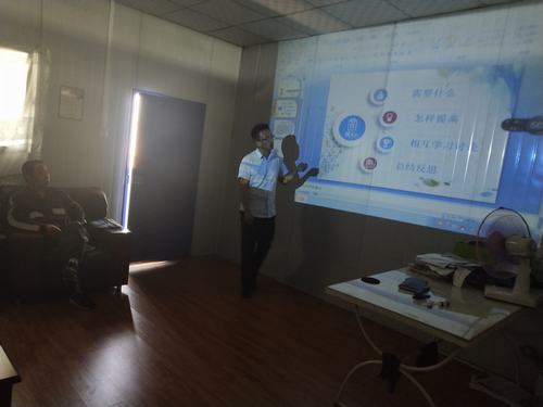 陜煤建設洗選煤運營公司礦山支護材料加工廠:“提質(zhì)”小課堂開課了