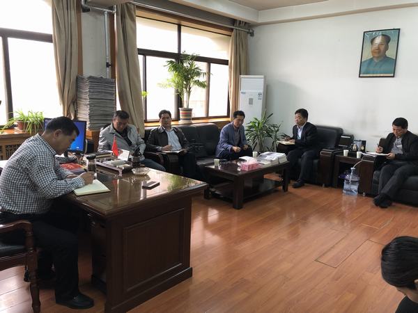 司正林調研指導韓城分公司人力資源工作
