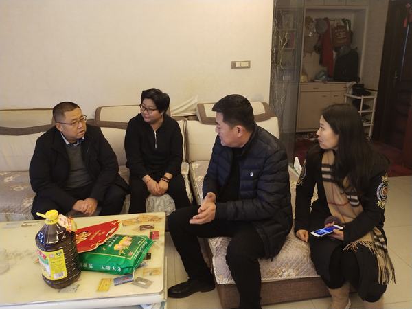 陜煤建設韓城分公司從“心”出發(fā)，慰問困難職工“暖人心”