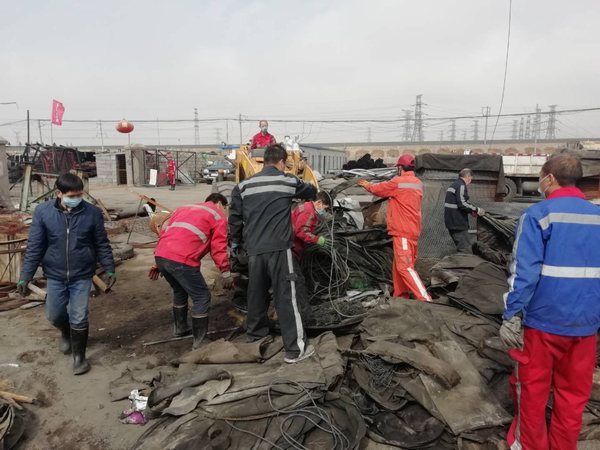 陜煤建設(shè)掘進(jìn)公司：曹家灘項目部開展大掃除助力愛國衛(wèi)生月