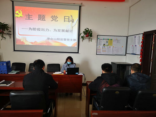 陜煤建設(shè)洗選煤運營公司澄合山陽黨支部開展“為防疫出力、為發(fā)展獻計”主題黨日活動