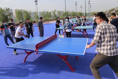 陜煤建設(shè)咸陽(yáng)分公司開(kāi)展“慶五一”乒乓球、跳繩比賽主題活動(dòng)