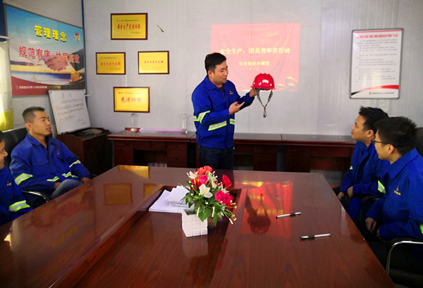 陜煤建設(shè)礦建三公司：安全生產(chǎn)，團(tuán)員青年“現(xiàn)身說法”