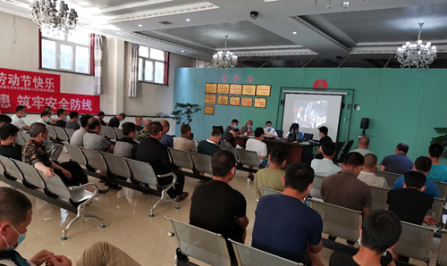 陜煤建設(shè)機(jī)電安裝公司檸條塔項(xiàng)目部：助力生產(chǎn)，安全護(hù)航