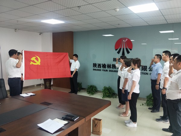 陜煤建設(shè)榆林公司開(kāi)展迎“七一”主題黨日活動(dòng)