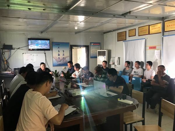 陜煤建設礦建二公司車村項目部舉行二期開工誓師活動