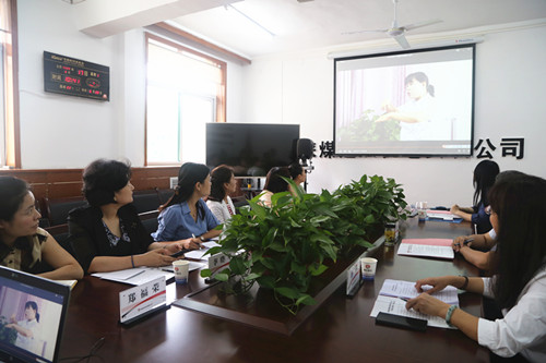 省總工會(huì)“母嬰關(guān)愛(ài)室”互檢組蒞臨陜煤建設(shè) 機(jī)電安裝公司調(diào)研指導(dǎo)