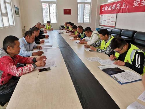 陜煤建設銅煤公司基層項目部扎實推進 《安全生產(chǎn)專項整治三年行動實施方案》