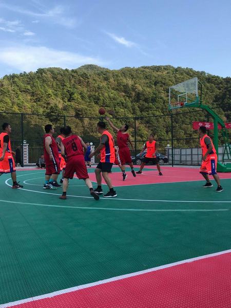 陜煤建設(shè)礦建二公司冶坪項(xiàng)目部：無兄弟不籃球