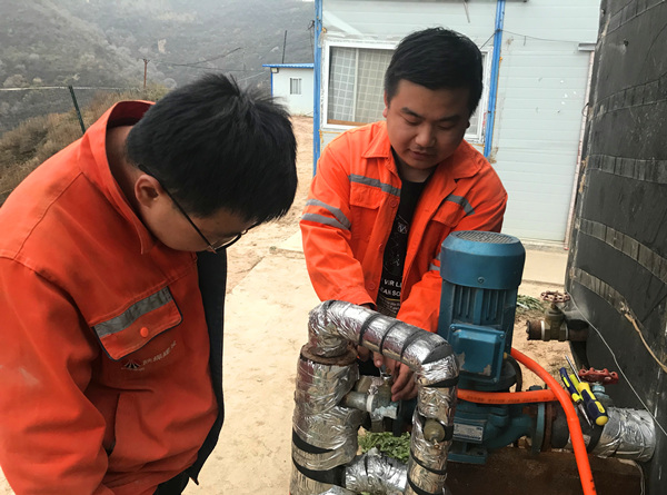 陜煤建設礦建三公司：升溫！供暖提前開始