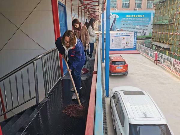 陜煤建設(shè)韓城分公司土建二項(xiàng)目部：巾幗展風(fēng)采，喜迎“三八”節(jié)