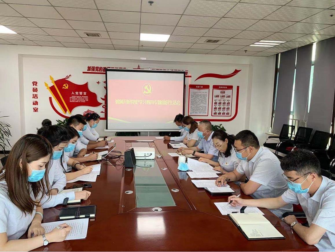 陜煤建設(shè)綠宇公司：召開黨史學(xué)習(xí)教育專題組織生活會