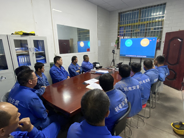 陜煤建設(shè)機(jī)電安裝公司全力以赴保安全，促生產(chǎn)