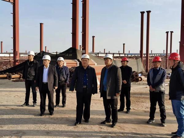 寧興剛、王寧一行深入陜煤建設(shè)澄合分公司南京金龍項(xiàng)目檢查指導(dǎo)工作