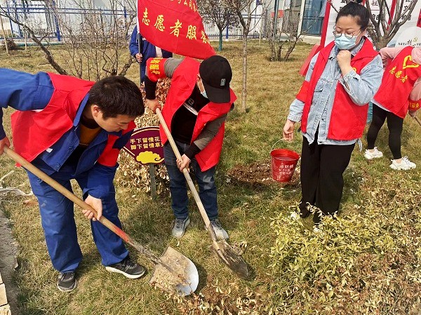陜煤建設(shè)澄合分公司各基層單位開展“植樹護(hù)綠，美麗家園”義務(wù)植樹活動(dòng)