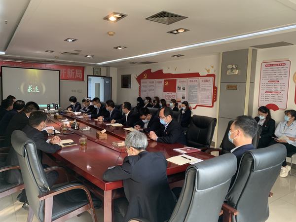 陜煤建設(shè)礦建二公司機(jī)關(guān)黨支部召開“黨課開講啦”主題黨日活動(dòng)