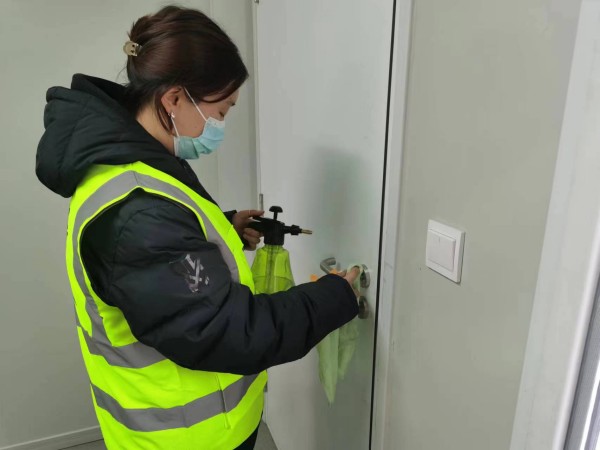 陜煤建設(shè)咸陽分公司第五項目部：筑牢疫情防控線，提升效率加快干