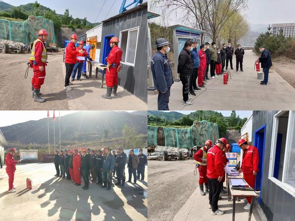 陜煤建設礦建二公司王峰項目部筑牢冬季“三防”安全屏障