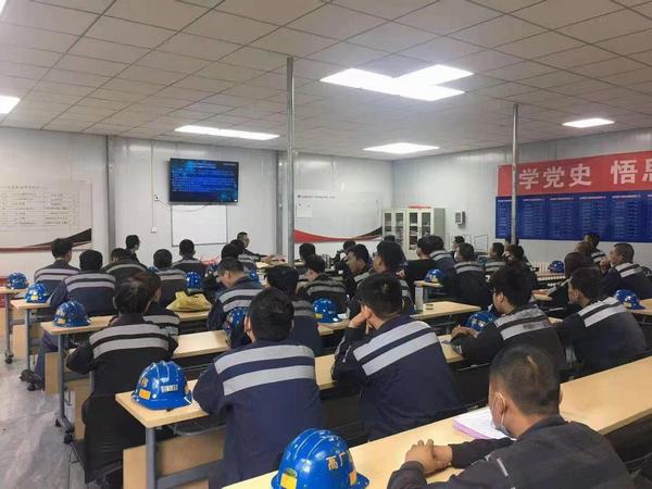 陜煤建設(shè)洗選煤運營公司紅柳林洗煤廠項目部：嚴抓細管守紅線 筑牢安全“銅墻鐵壁”