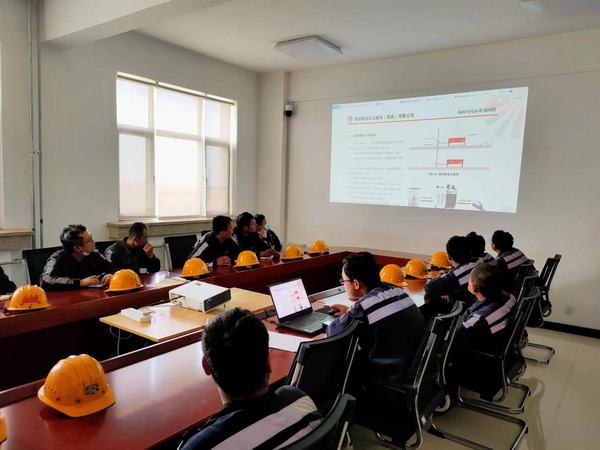 陜煤建設(shè)洗選煤運營公司神渭首端運營項目部：人人講安全，事事要安全