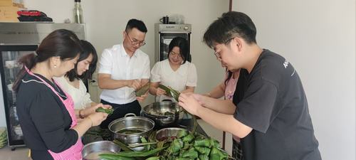 陜煤建設西北分公司開展“五彩重午，粽情端陽”活動