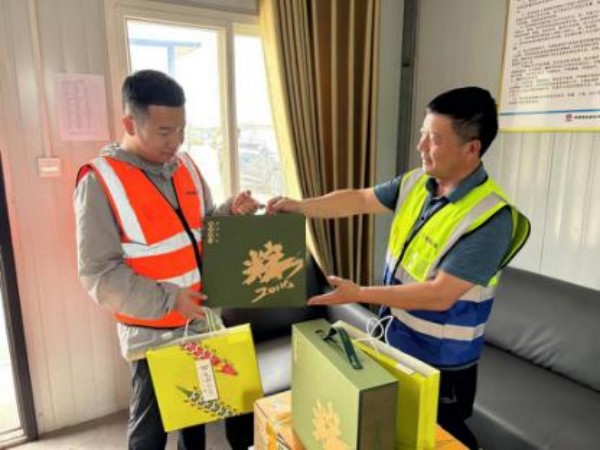 陜煤建設咸陽分公司第二項目部：暖心“粽”禮 致敬一線員工
