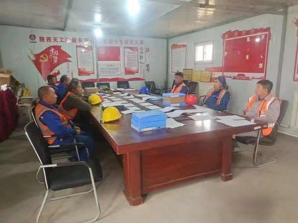 陜煤建設(shè)天工公司土建十七項目部：強化責任落實，緊抓安全生產(chǎn)