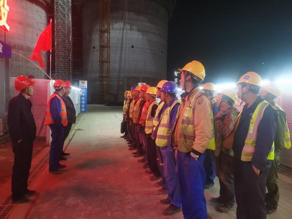 陜煤建設(shè)天工公司彬長660MWCFB示范電廠工程項(xiàng)目部：凝心聚力拼百日，齊抓共管保安全