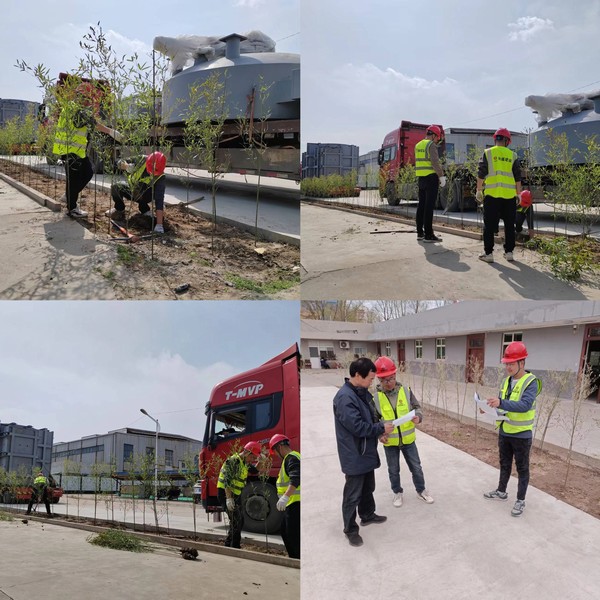 陜煤建設(shè)銅煤公司基層項(xiàng)目部：開(kāi)展“義務(wù)植樹(shù)添新綠 不負(fù)春光正當(dāng)時(shí)”植樹(shù)節(jié)活動(dòng)