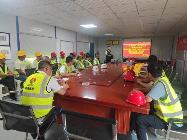 陜煤建設(shè)咸陽分公司第一項(xiàng)目部：以“演”助防，筑牢安全第一防線